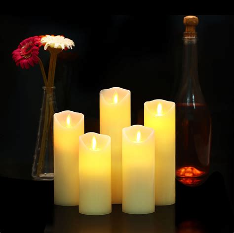 5x7 3. . Luminara flameless candles